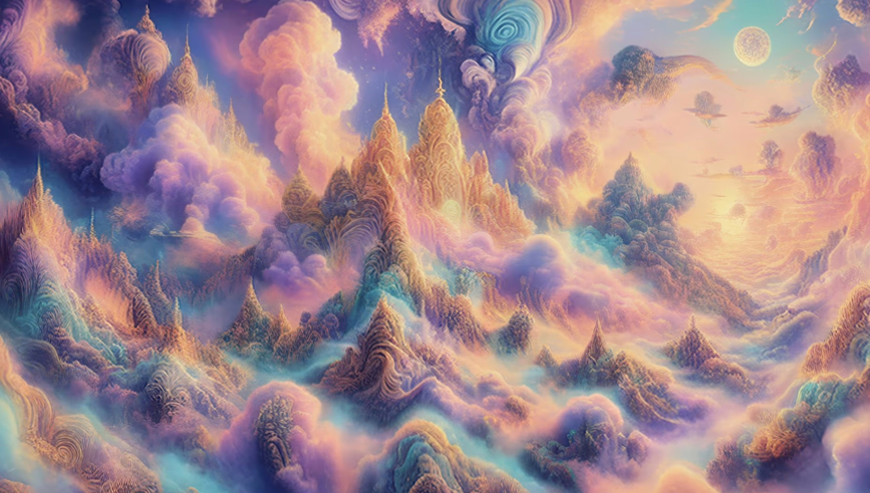 Trippy Visual for Shrooms